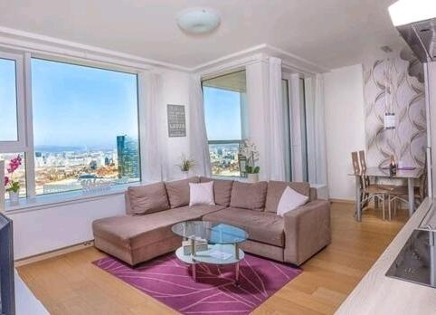 Apartament Panoramaview/31Thfloor!/Luxury/Wifi/Parking Bratysława Zewnętrze zdjęcie